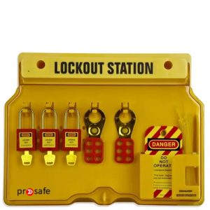 3 Locks Padlock Station